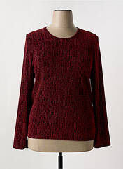 Top rouge UN TEMPS POUR ELLE pour femme seconde vue