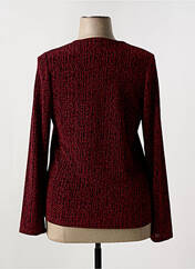 Top rouge UN TEMPS POUR ELLE pour femme seconde vue