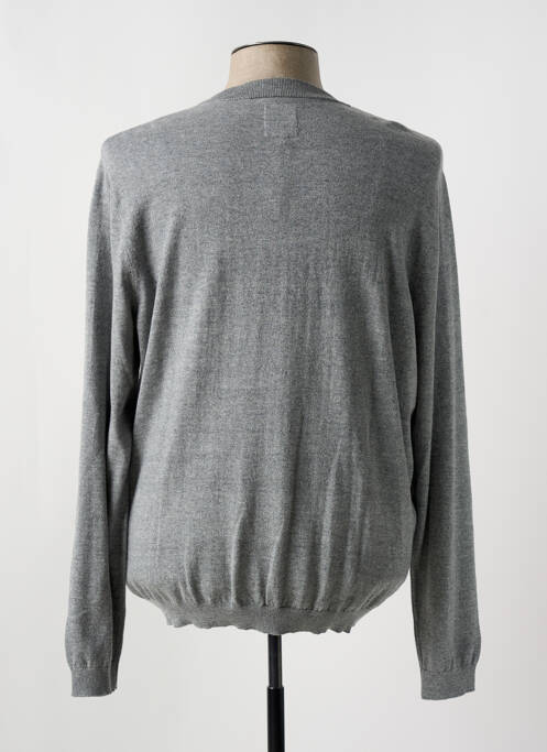 Gilet manches longues gris TIBET pour homme