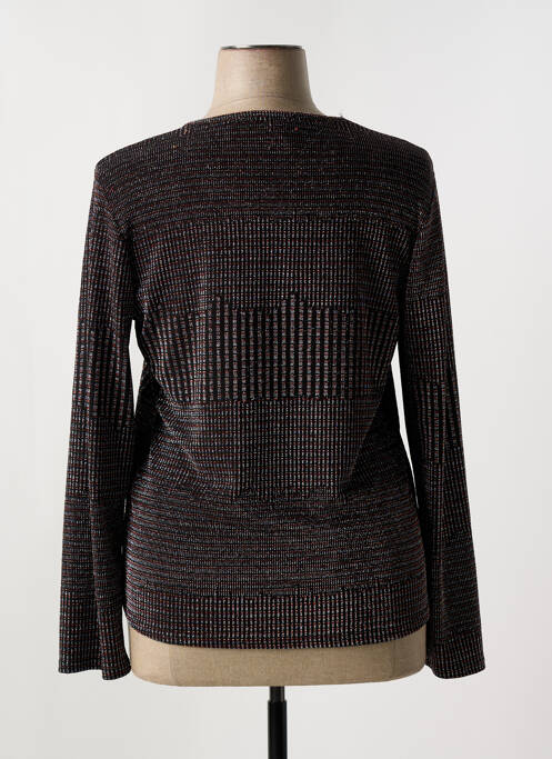 Top noir UN TEMPS POUR ELLE pour femme