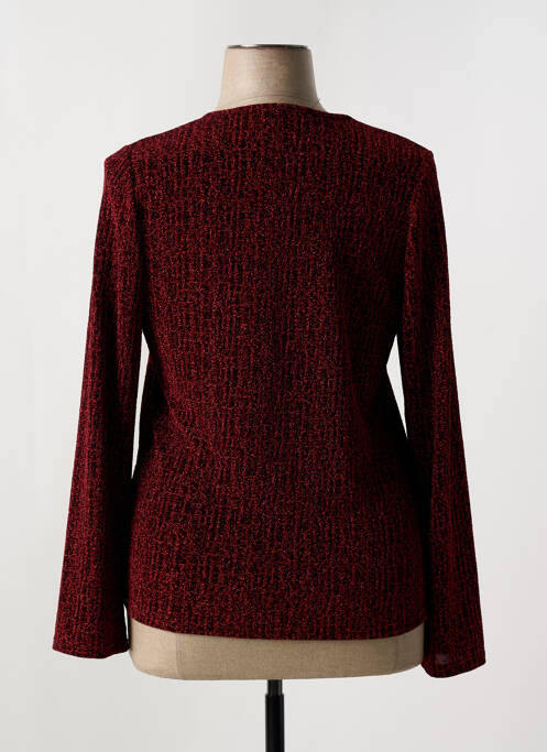 Top rouge UN TEMPS POUR ELLE pour femme