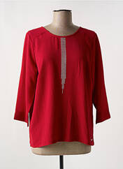 Blouse rouge GRIFFON pour femme seconde vue