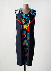 Robe mi-longue bleu GRIFFON pour femme seconde vue