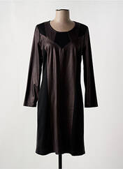 Robe mi-longue marron GUY DUBOUIS pour femme seconde vue