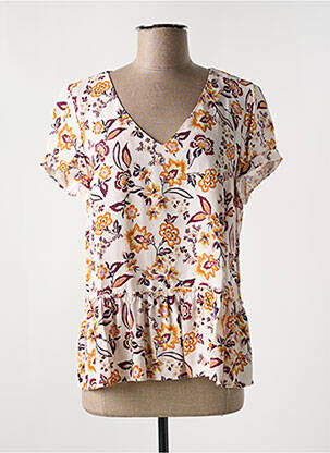 Top beige C'EST BEAU LA VIE pour femme