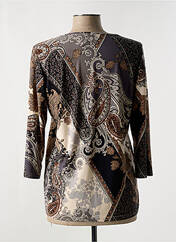 Top marron UN TEMPS POUR ELLE pour femme seconde vue