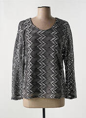 Top noir UN TEMPS POUR ELLE pour femme seconde vue