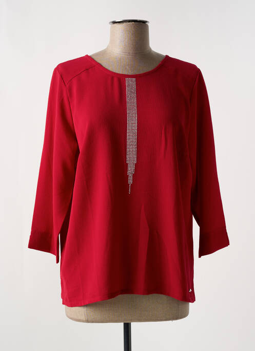 Blouse rouge GRIFFON pour femme