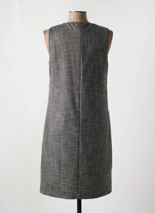 Robe mi-longue gris GUY DUBOUIS pour femme
