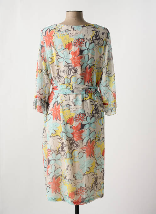 Robe mi-longue gris REVER MILE pour femme