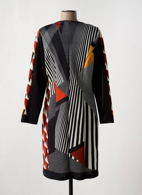 Robe mi-longue noir GUY DUBOUIS pour femme