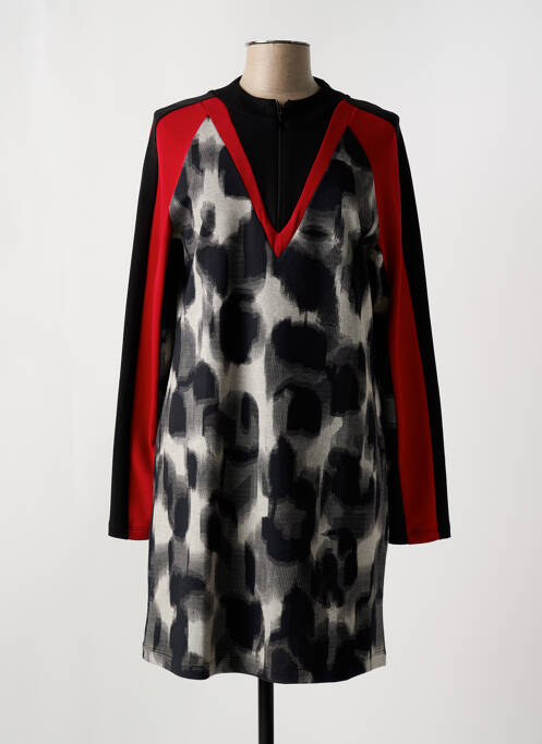 Robe mi-longue noir SISTTER pour femme