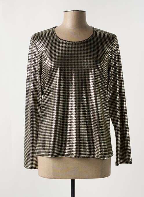 Top argent UN TEMPS POUR ELLE pour femme