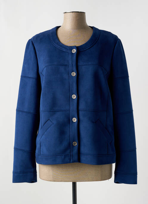 Veste casual bleu GUY DUBOUIS pour femme