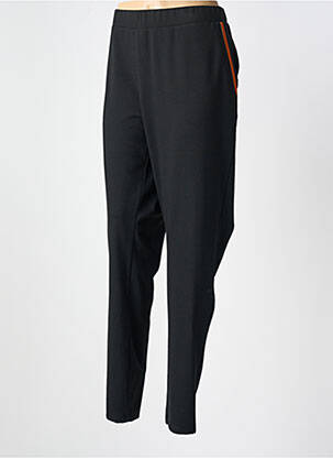 Pantalon slim taille élastique noir WEINBERG femme