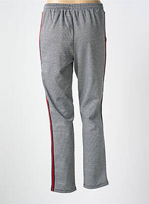 Pantalon slim taille élastique taille normale gris C'EST BEAU LA VIE femme