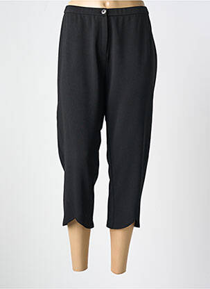 Pantacourt stretch taille normale noir GUY DUBOUIS femme