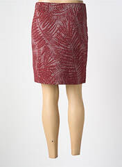 Jupe courte rouge UN TEMPS POUR ELLE pour femme seconde vue