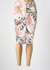 Jupe mi-longue blanc GUY DUBOUIS pour femme seconde vue