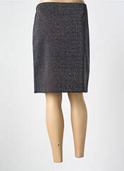 Jupe mi-longue noir UN TEMPS POUR ELLE pour femme seconde vue