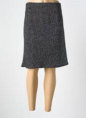 Jupe mi-longue noir UN TEMPS POUR ELLE pour femme seconde vue