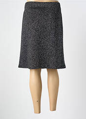 Jupe mi-longue noir UN TEMPS POUR ELLE pour femme seconde vue