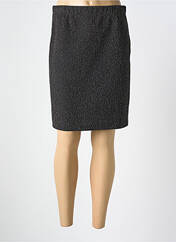 Jupe mi-longue noir UN TEMPS POUR ELLE pour femme seconde vue