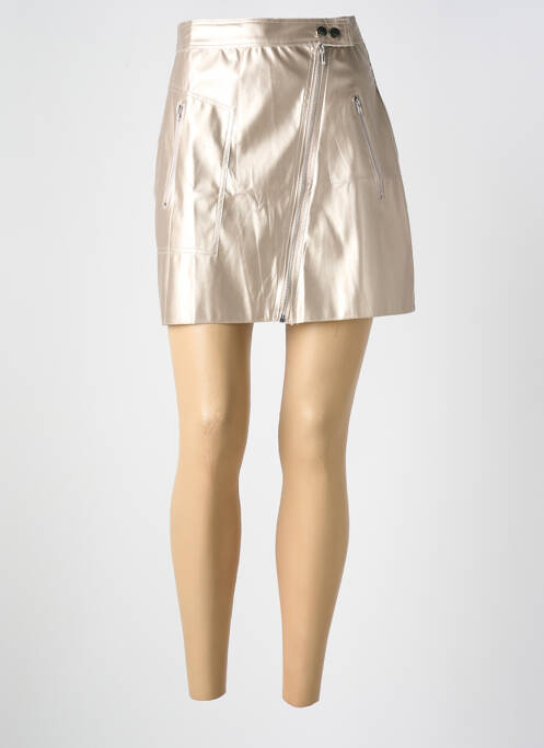 Jupe courte or CERISE BLUE pour femme