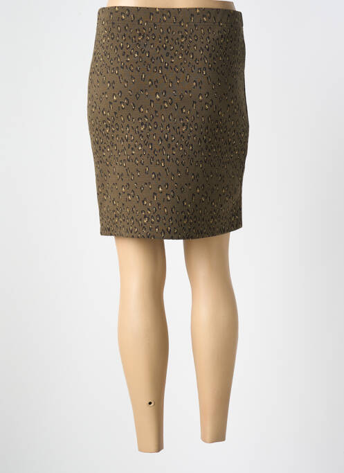 Jupe courte vert UN TEMPS POUR ELLE pour femme