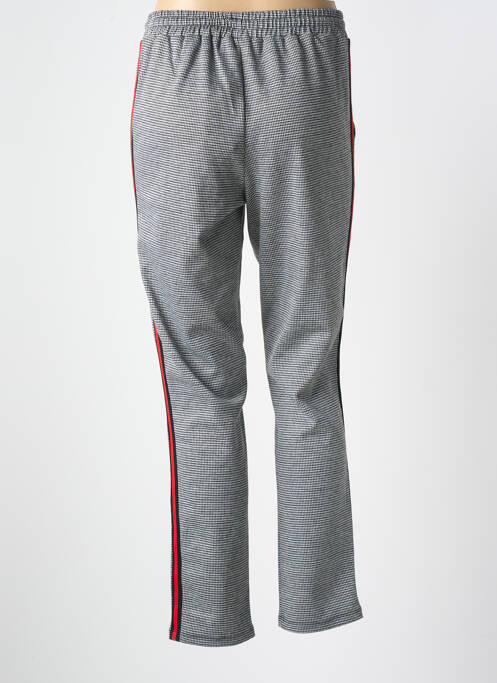 Pantalon slim gris C'EST BEAU LA VIE pour femme