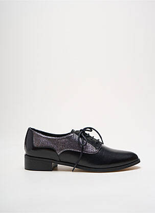Derbies tissage satiné talon plat jusqu'à 3cm argent MELLOW YELLOW femme