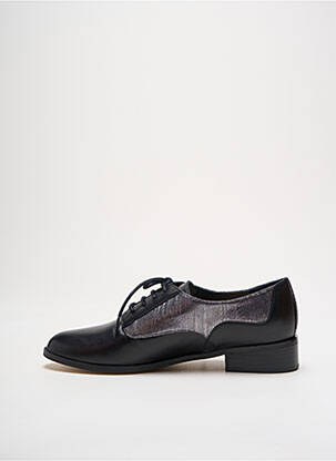 Derbies tissage satiné talon plat jusqu'à 3cm argent MELLOW YELLOW femme