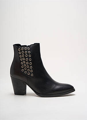 Bottines/Boots noir REQINS pour femme