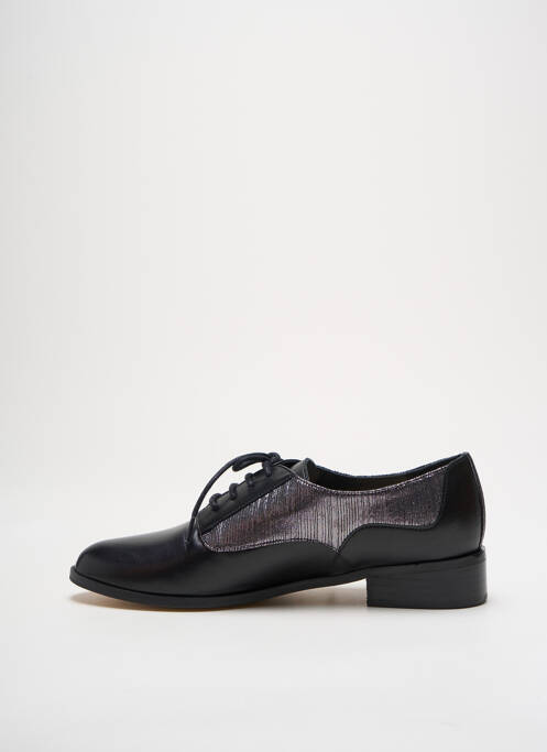 Derbies tissage satiné talon plat jusqu'à 3cm argent MELLOW YELLOW femme
