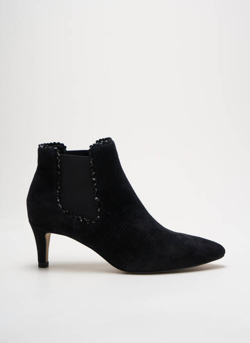 Bottines/Boots noir FUGITIVE BY FRANCESCO ROSSI pour femme