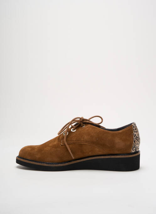 Derbies marron FUGITIVE BY FRANCESCO ROSSI femme