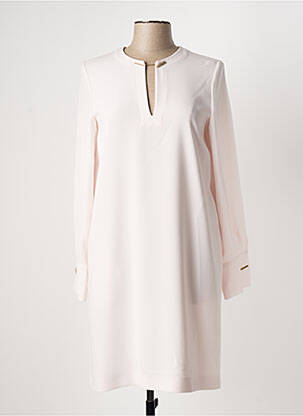 Robe mi-longue manches longues manches longues rose MAX MARA femme