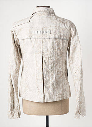 Veste casual poches beige BEATE HEYMANN femme