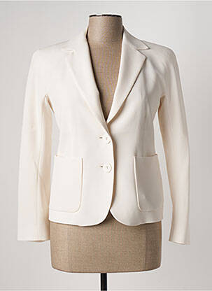 Blazer poches blanc MAX MARA femme