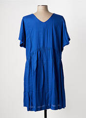 Robe mi-longue bleu INDIES pour femme seconde vue