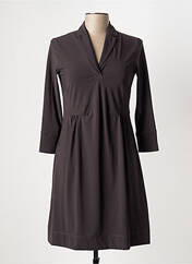 Robe mi-longue gris INDIES pour femme seconde vue