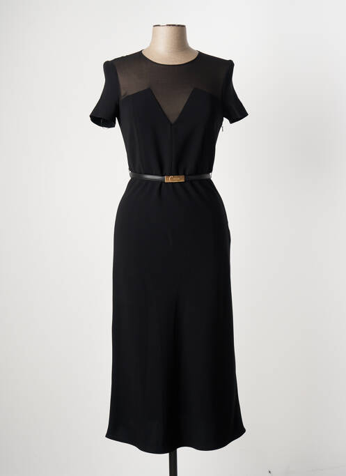 Robe longue noir MAX MARA pour femme