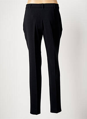 Pantalon slim tissage popeline taille normale noir MAX MARA femme