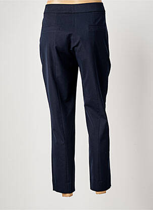 Pantalon 7/8 stretch taille normale bleu HANA SAN femme
