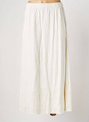 Jupe longue taille normale beige NOTSHY femme