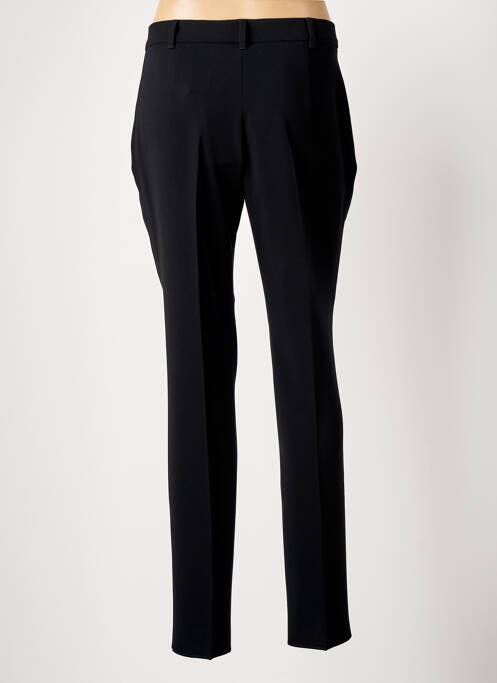 Pantalon slim tissage popeline taille normale noir MAX MARA femme