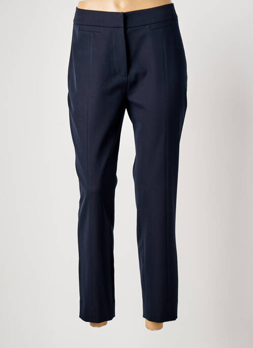 Pantalon 7/8 stretch taille normale bleu HANA SAN femme