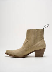 Bottines/Boots beige FREE LANCE pour femme seconde vue