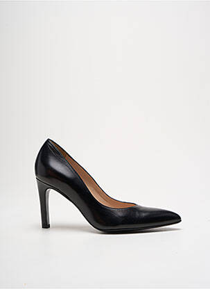 Escarpins tissage satiné talon de 7 à 9cm noir FREE LANCE femme