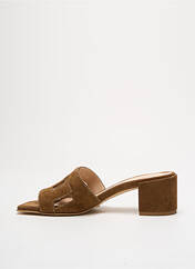 Mules/Sabots marron FREE LANCE pour femme seconde vue